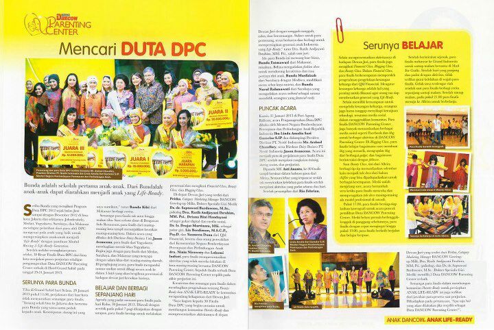 Dimuat di Majalah Ayahbunda